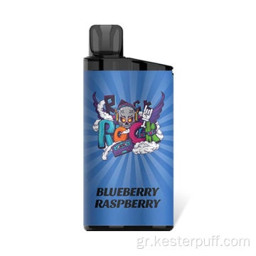 Iget Bar Vanepable Vape 3500Puffs Blueberry Raspberry Ice